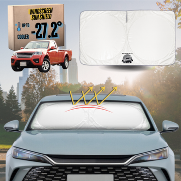 Front Windscreen Sun Shade for GWM Haval V240 Single Cab 2010 - 2016 (Wingle 5) - Standard 150 x 85 cm