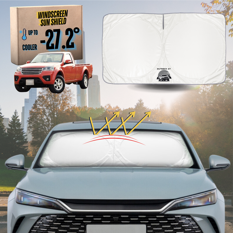 Front Windscreen Sun Shade for GWM Haval V240 Single Cab 2010 - 2016 (Wingle 5) - Standard 150 x 85 cm