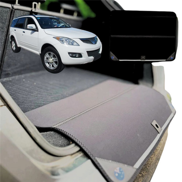 Rear Cargo Boot Bumper Protector for GWM Haval X200 2010 - 2020 (X200 X240 H5) - XL (98 x 55) - Black