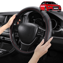 Steering Wheel Cover Pro Extra Layer for Audi A4 S4 RS4 2008-2015 (B8) - Breathable & Anti-Slip - Circle 38 cm-1