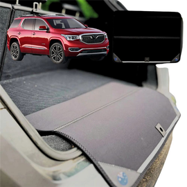Rear Cargo Boot Bumper Protector for Holden Acadia 2018 - 2021 AC - XL (98 x 55) - Black