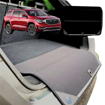 Rear Cargo Boot Bumper Protector for Holden Acadia 2018 - 2021 AC - XL (98 x 55) - Black