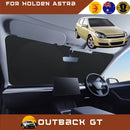 Front Windscreen Sun Shade for Holden Astra 2004 - 2009 (AH) - Standard 150 x 85 cm - Black-1