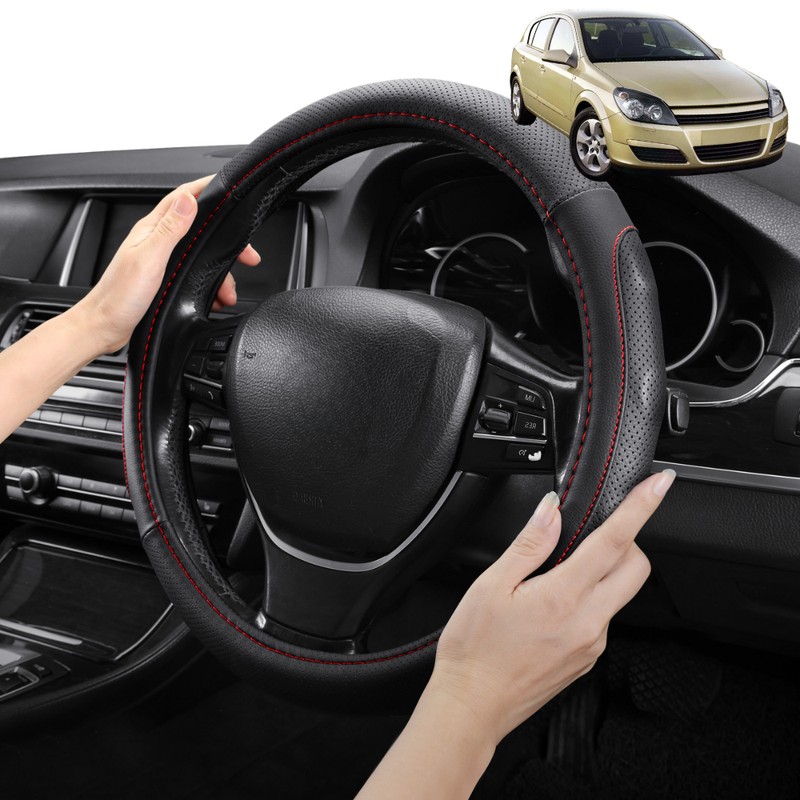 Steering Wheel Cover Pro Extra Layer for Holden Astra 2004-2009 (AH) - Breathable & Anti-Slip - Circle 38 cm