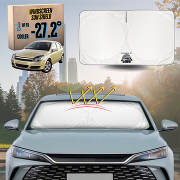 Front Windscreen Sun Shade for Holden Astra 2004 - 2009 (AH) - Standard 150 x 85 cm