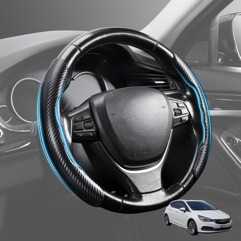 Segmented Steering Wheel Cover for Holden Astra 2016 - 2020 (BL BK) - Universal Size
