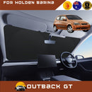 Front Windscreen Sun Shade for Holden Barina 2005 - 2011 (TK) - Standard 150 x 85 cm - Black-1