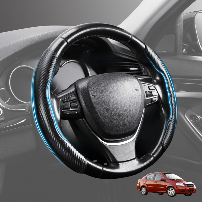 Segmented Steering Wheel Cover for Holden Barina 2005 - 2011 (TK) - Universal Size
