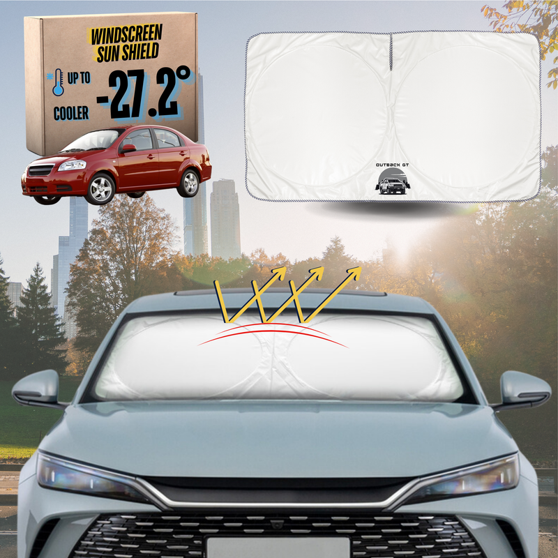 Front Windscreen Sun Shade for Holden Barina 2005 - 2011 (TK) - Standard 150 x 85 cm
