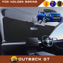 Front Windscreen Sun Shade for Holden Barina 2011 - 2018 (TM) - Standard 150 x 85 cm - Black-1