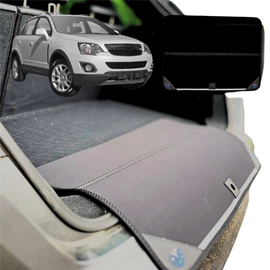 Rear Cargo Boot Bumper Protector for Holden Captiva 5 2015 - 2018 CG II - XL (98 x 55) - Black