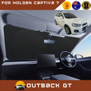 Front Windscreen Sun Shade for Holden Captiva 7 2016 - 2018 CG II - Standard 150 x 85 cm - Black-1