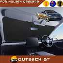 Front Windscreen Sun Shade for Holden Cascada 2013 - 2019 CJ - Standard 150 x 85 cm - Black-1