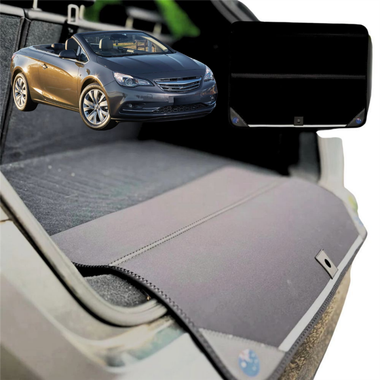 Rear Cargo Boot Bumper Protector for Holden Cascada 2013 - 2019 CJ - Standard (72 x 55) - Black