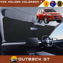 Front Windscreen Sun Shade for Holden Colorado 7 2012 - 2020 RG - Standard 150 x 85 cm - Black-1