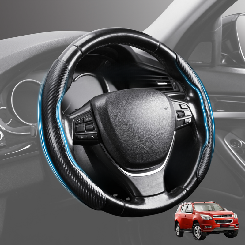 Segmented Steering Wheel Cover for Holden Colorado 7 2012 - 2020 RG - Universal Size