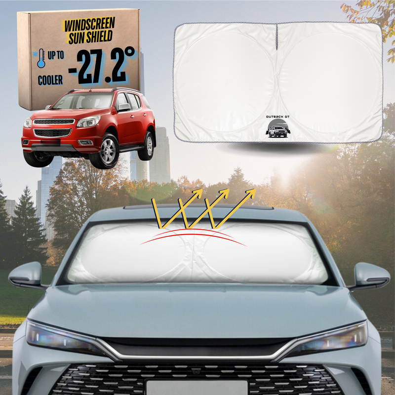 Front Windscreen Sun Shade for Holden Colorado 7 2012 - 2020 RG - Standard 150 x 85 cm