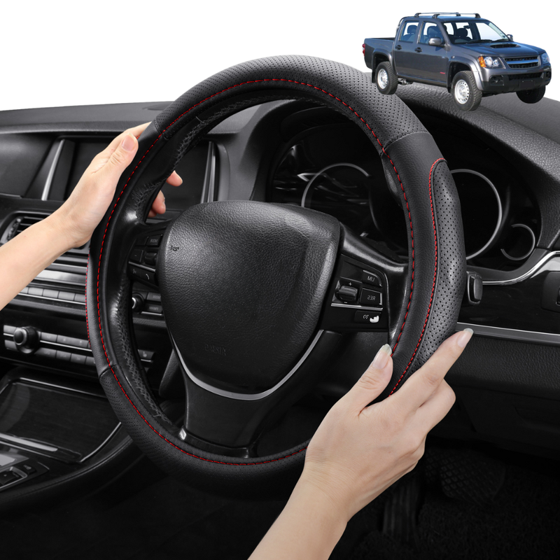 Steering Wheel Cover Pro Extra Layer for Holden Colorado Ute 2008-2012 - Breathable & Anti-Slip - Circle 38 cm
