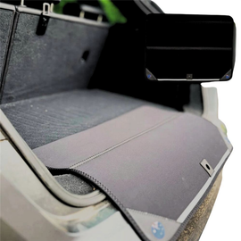 Rear Cargo Boot Bumper Protector for Holden Colorado Ute Dual Cab 2012 - 2020 VE, VF - Standard (72 x 55) - Black