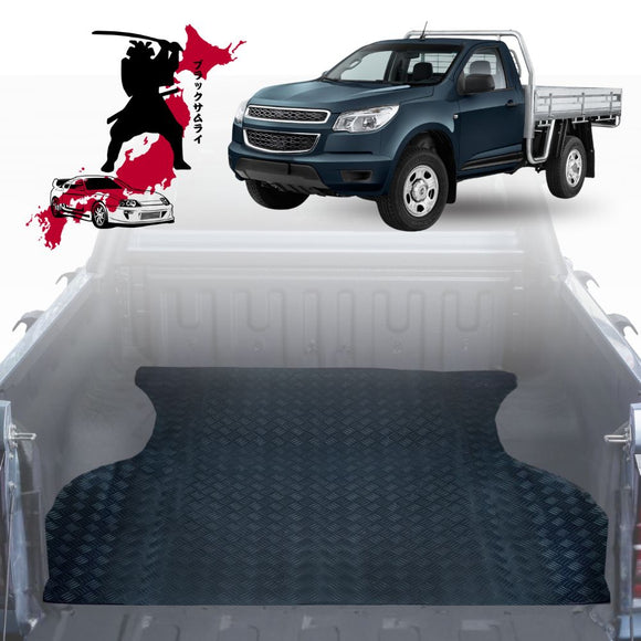 Black Samurai UTE Tub Mat Tray Liner for Holden Colorado Ute Single Cab 2012 - 2016 RG, VF