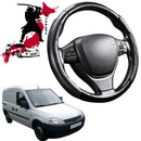 Black Samurai Segmented Steering Wheel Cover for Holden Combo 2002 - 2013 (XC)-1