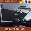 Front Windscreen Sun Shade for Holden Commodore 1978 - 1988 (VB VC VH VK VL) - Standard 150 x 85 cm - Black-1