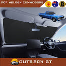 Front Windscreen Sun Shade for Holden Commodore 1978 - 1988 Ute - Standard 150 x 85 cm - Black-1