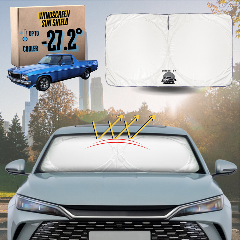 Front Windscreen Sun Shade for Holden Commodore 1978 - 1988 Ute - Standard 150 x 85 cm