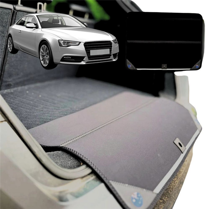 Rear Cargo Boot Bumper Protector for Audi A5 S5 RS5 2007 - 2016 F5 - Standard (72 x 55) - Black