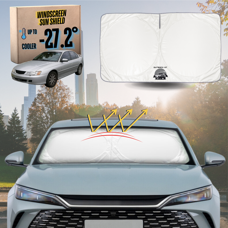 Front Windscreen Sun Shade for Holden Commodore 1997 - 2006 (VT VX VY VZ) - Standard 150 x 85 cm