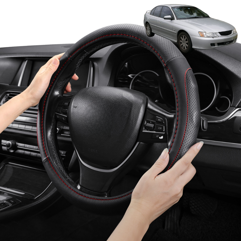 Steering Wheel Cover Pro Extra Layer for Holden Commodore 1997 - 2006 (VT VX VY VZ) - Breathable & Anti-Slip