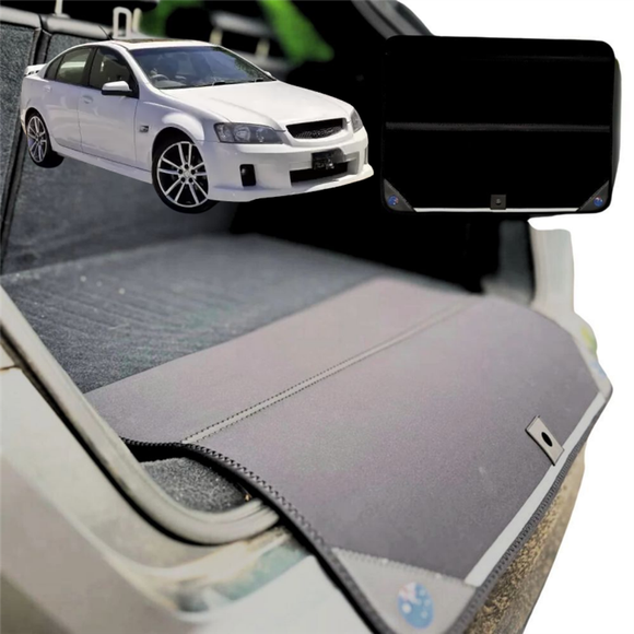 Rear Cargo Boot Bumper Protector for Holden Commodore 2007 - 2013 (VE) - Standard (72 x 55) - Black