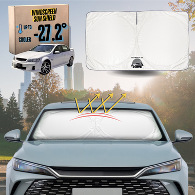 Front Windscreen Sun Shade for Holden Commodore 2007 - 2013 (VE) - Standard 150 x 85 cm