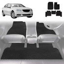 6D Diamond Car Floor Mats for Holden Commodore 2013 - 2017 (VF) - Custom-Fit Carpet Liner-1