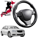 Black Samurai Segmented Steering Wheel Cover for Holden Commodore 2013 - 2017 (VF)-1