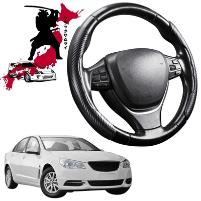 Black Samurai Segmented Steering Wheel Cover for Holden Commodore 2013 - 2017 (VF)