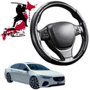 Black Samurai Segmented Steering Wheel Cover for Holden Commodore 2018 - 2020 (ZB)-1