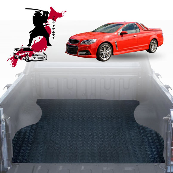 Black Samurai UTE Tub Mat Tray Liner for Holden Commodore Ute Single Cab 2007 - 2017 (VE VF)
