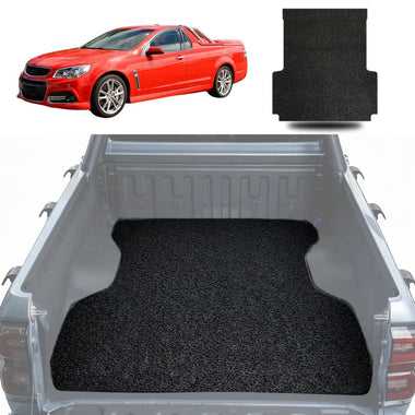 Honeycomb UTE Tub Mat Tray Liner for Holden Commodore Ute Single Cab 2007 - 2017 (VE VF) - Black & Grey