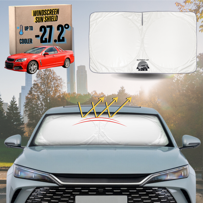 Front Windscreen Sun Shade for Holden Commodore Ute Single Cab 2007 - 2017 (VE VF) - Standard 150 x 85 cm