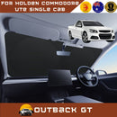 Front Windscreen Sun Shade for Holden Commodore Ute Single Cab 2018 - 2020 (ZB) - Standard 150 x 85 cm - Black-1