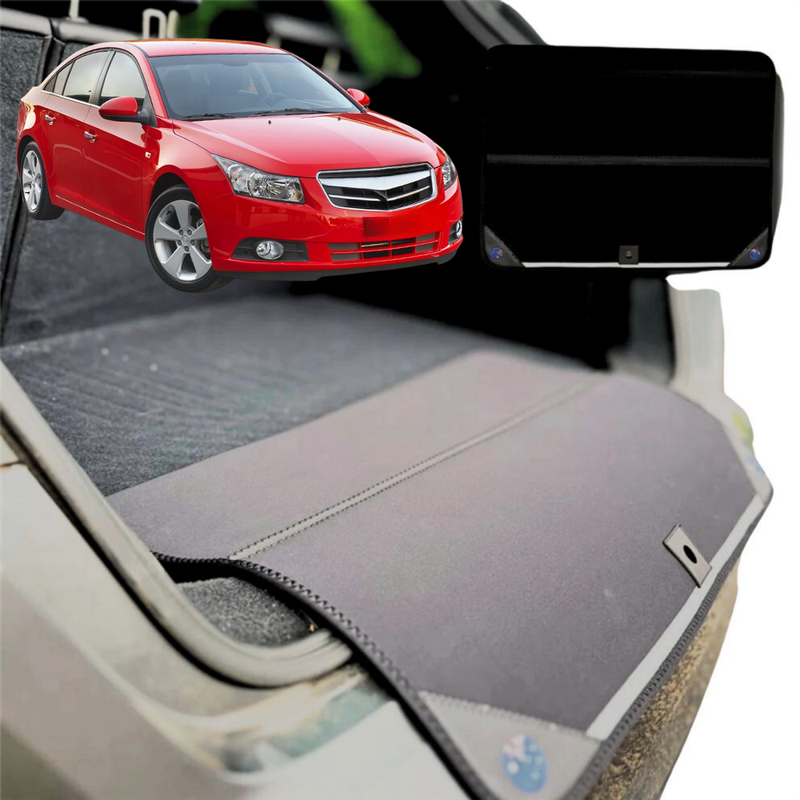 Rear Cargo Boot Bumper Protector for Holden Cruze 2009 - 2016 JH - Standard (72 x 55) - Black