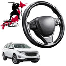 Black Samurai Segmented Steering Wheel Cover for Holden Equinox 2017 - 2020 EQ-1