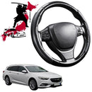 Black Samurai Segmented Steering Wheel Cover for Holden Insignia 2014 - 2017-1