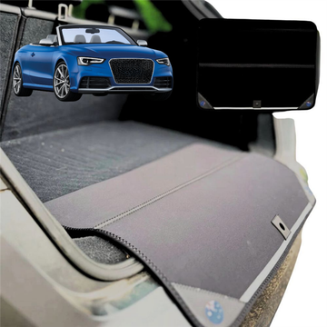 Rear Cargo Boot Bumper Protector for Audi A5 S5 RS5 2017 - Current (Coupe/Cabriolet) - Standard (72 x 55) - Black