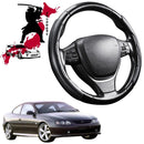Black Samurai Segmented Steering Wheel Cover for Holden Monaro 2001 - 2006 V2, VZ-1