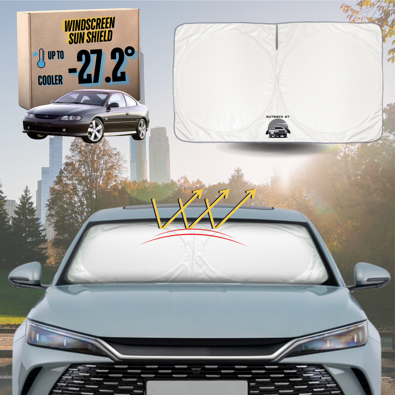 Front Windscreen Sun Shade for Holden Monaro 2001 - 2006 V2, VZ - Standard 150 x 85 cm