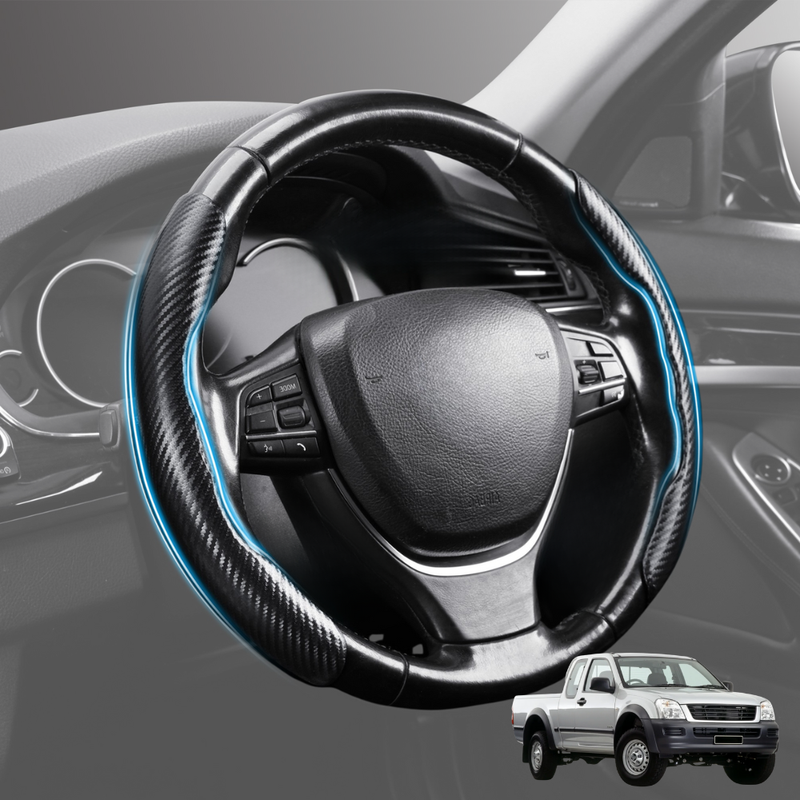 Segmented Steering Wheel Cover for Holden Rodeo 2003 - 2008 (2-Door Regular Cab and Extended Cab)