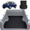 Honeycomb UTE Tub Mat Tray Liner for Holden Rodeo 2003 - 2008 (4-Door Crew Cab) - Black & Grey-1