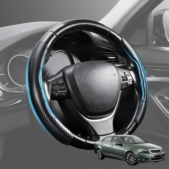 Segmented Steering Wheel Cover for Holden Statesman 2013 - 2017 (WN) - Universal Size